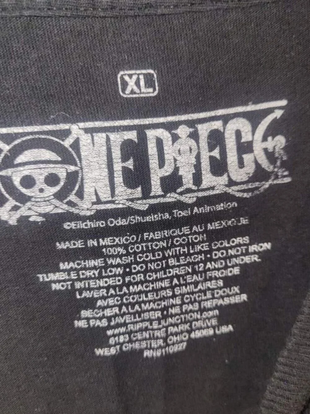 One Piece Men's Shirt XL - Picture 3 of 3